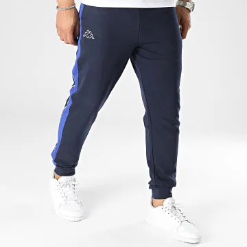 Alexandrie 331C55W Pantaloni da jogging a fascia con logo blu navy