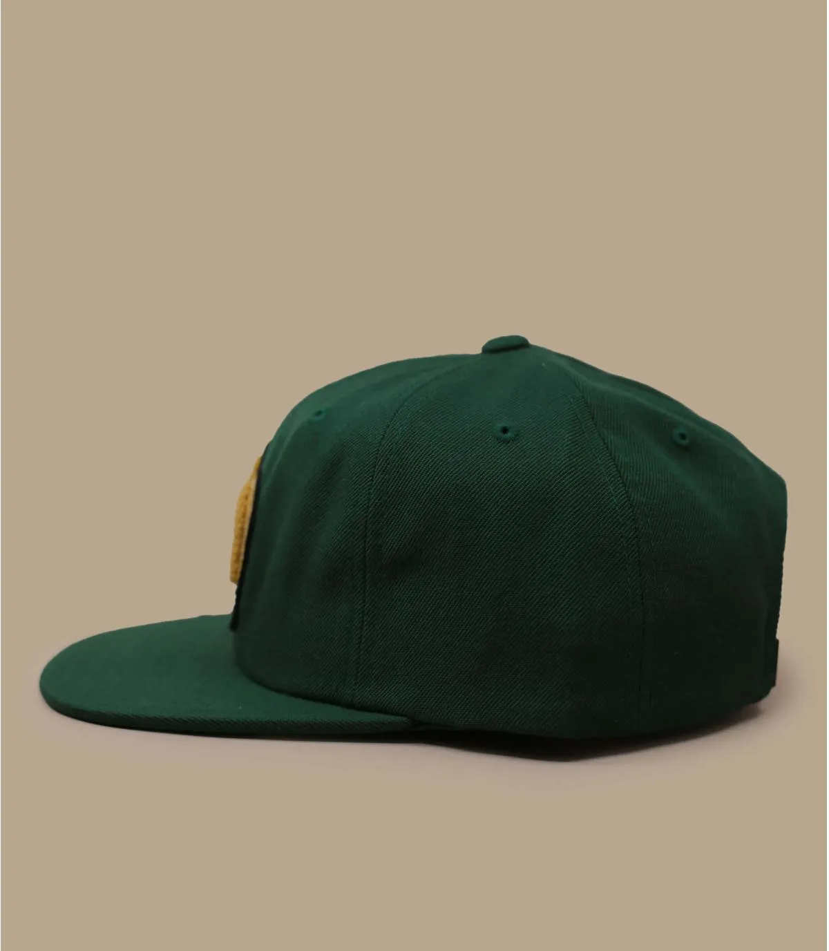 Cappello a sei pannelli verde  Cappellini Moab forest green     