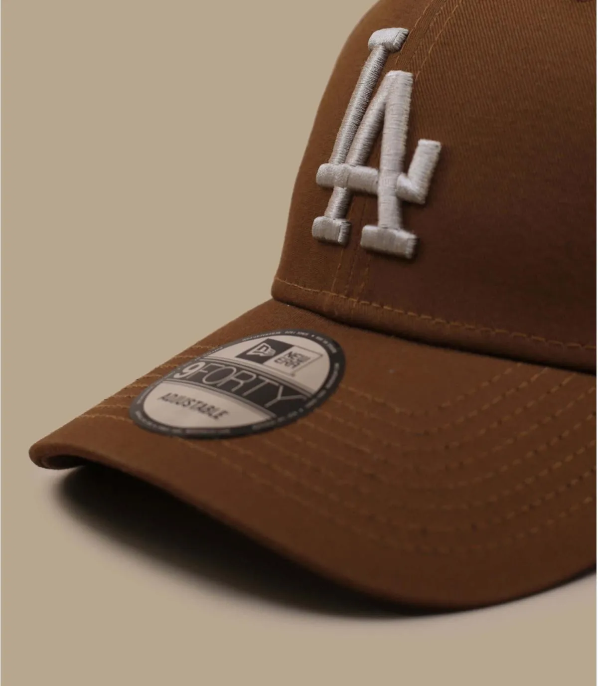     Cappello da baseball LA marrone   Cappellno League Ess 9Forty LA tappenade     