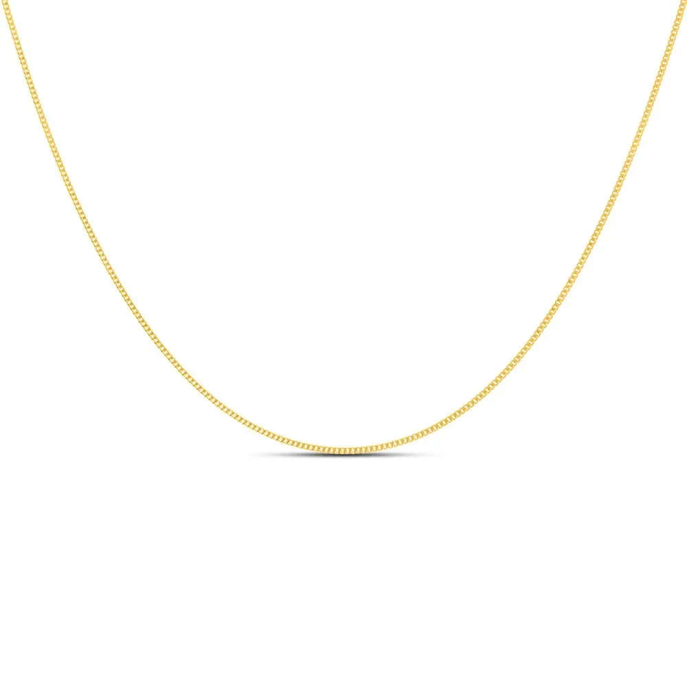 Catenina Gold Essence Oro Giallo 750/1000 Maglia Groumette 42 cm 1692860