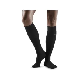CEP ALL DAY RECOVERY COMPRESSION SOCKS UOMO CALZA COMPRESSIONE TECNICO - NERO