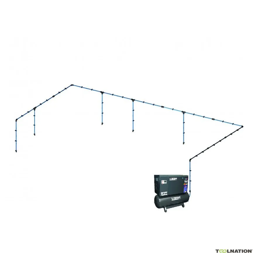 Contimac 60036 Set Tubi aria compressa Alu 36M (25Mm)
