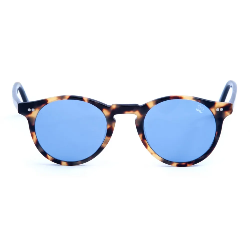 David Marc - ADAMO A25-L10M- Blonde Havana - Occhiali da Sole - Handmade in Italy - David Marc Eyewear