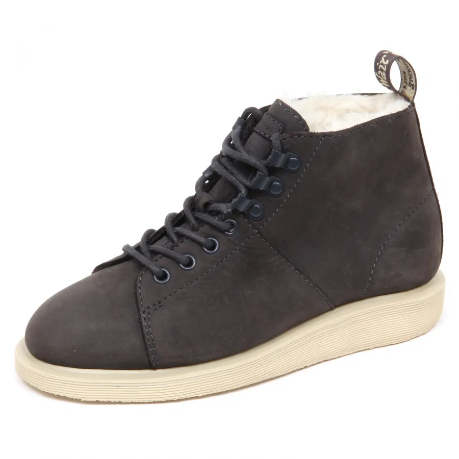 E1268 (without box) sneaker donna grey DR. MARTENS interno ecopelo shoe woman