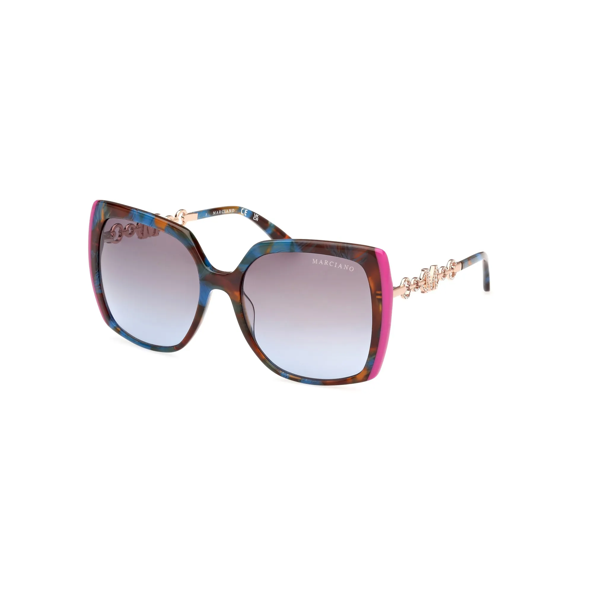   Guess Marciano GM 00005 - 52F Avana Scura | Occhiale Da Sole Donna 