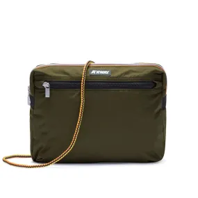 Meral Pouch Bag Green Blackish