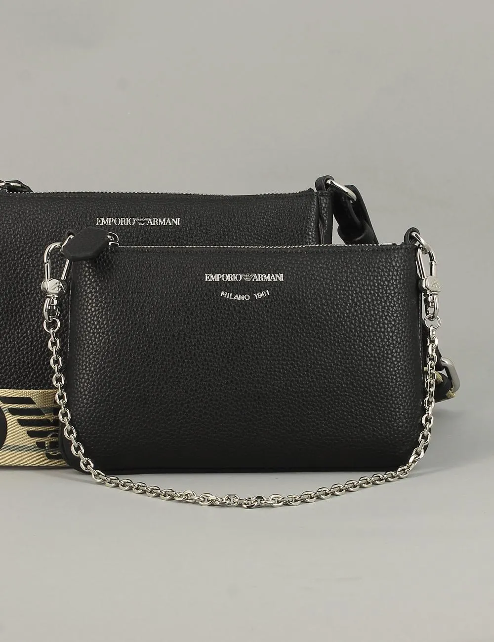 Mini bag doppia Emporio Armani