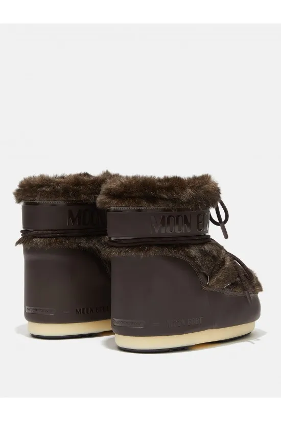 MOON BOOT ICON LOW FAUX FUR 14093900 BRO