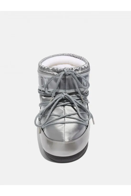MOON BOOT ICON LOW GLANCE 140935 SIL