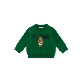  Moschino baby felpa girocollo MUF05JLCA14    