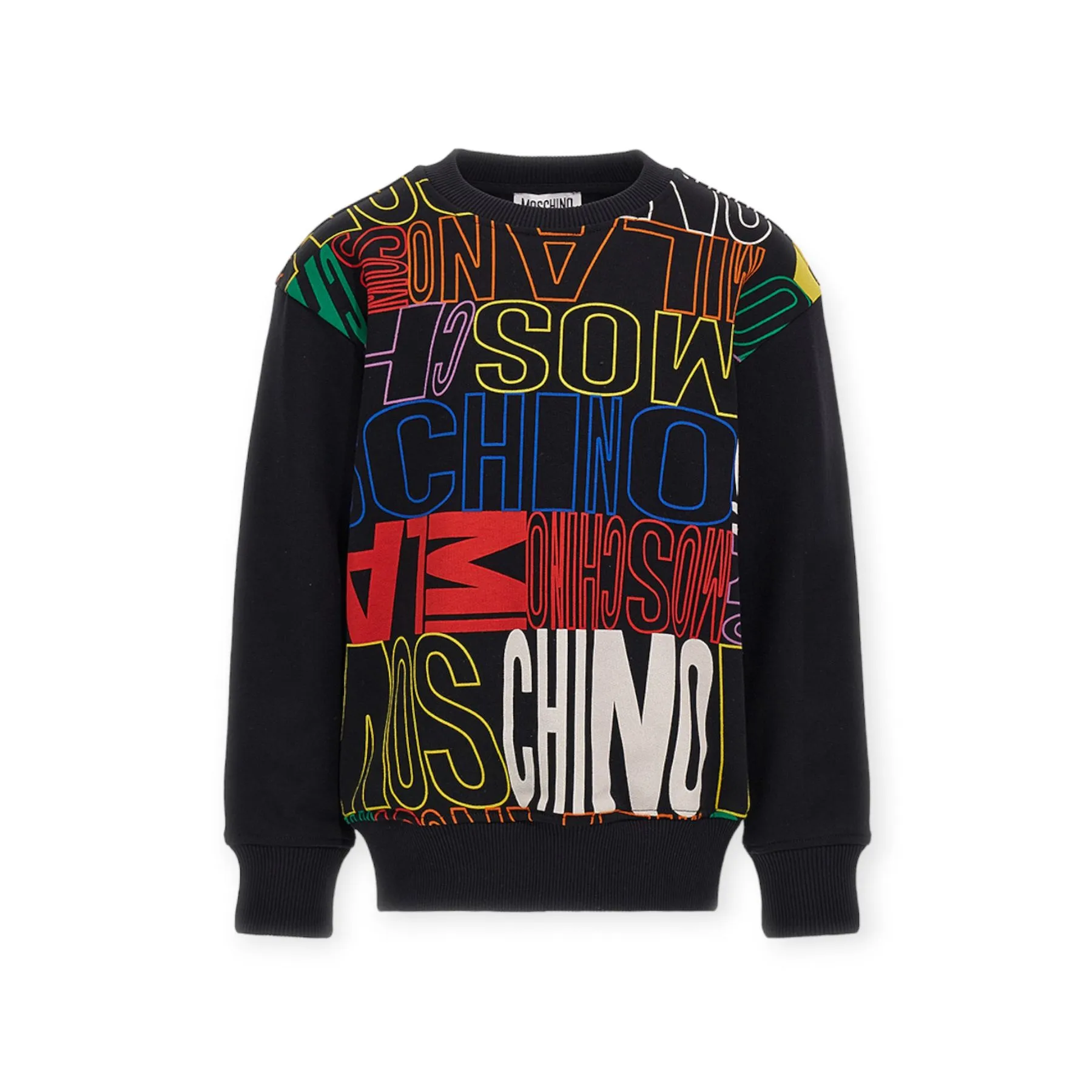  Moschino kid-teen felpa girocollo HUF08HLCB54    