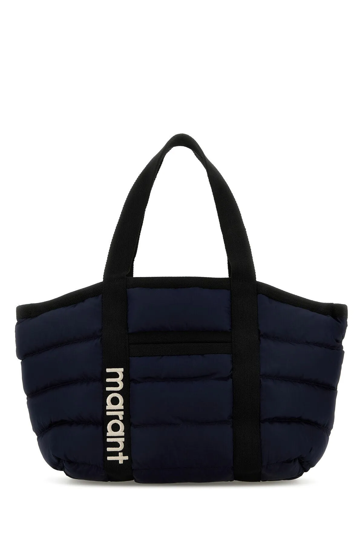 Navy blue fabric Darwen shopping bag    