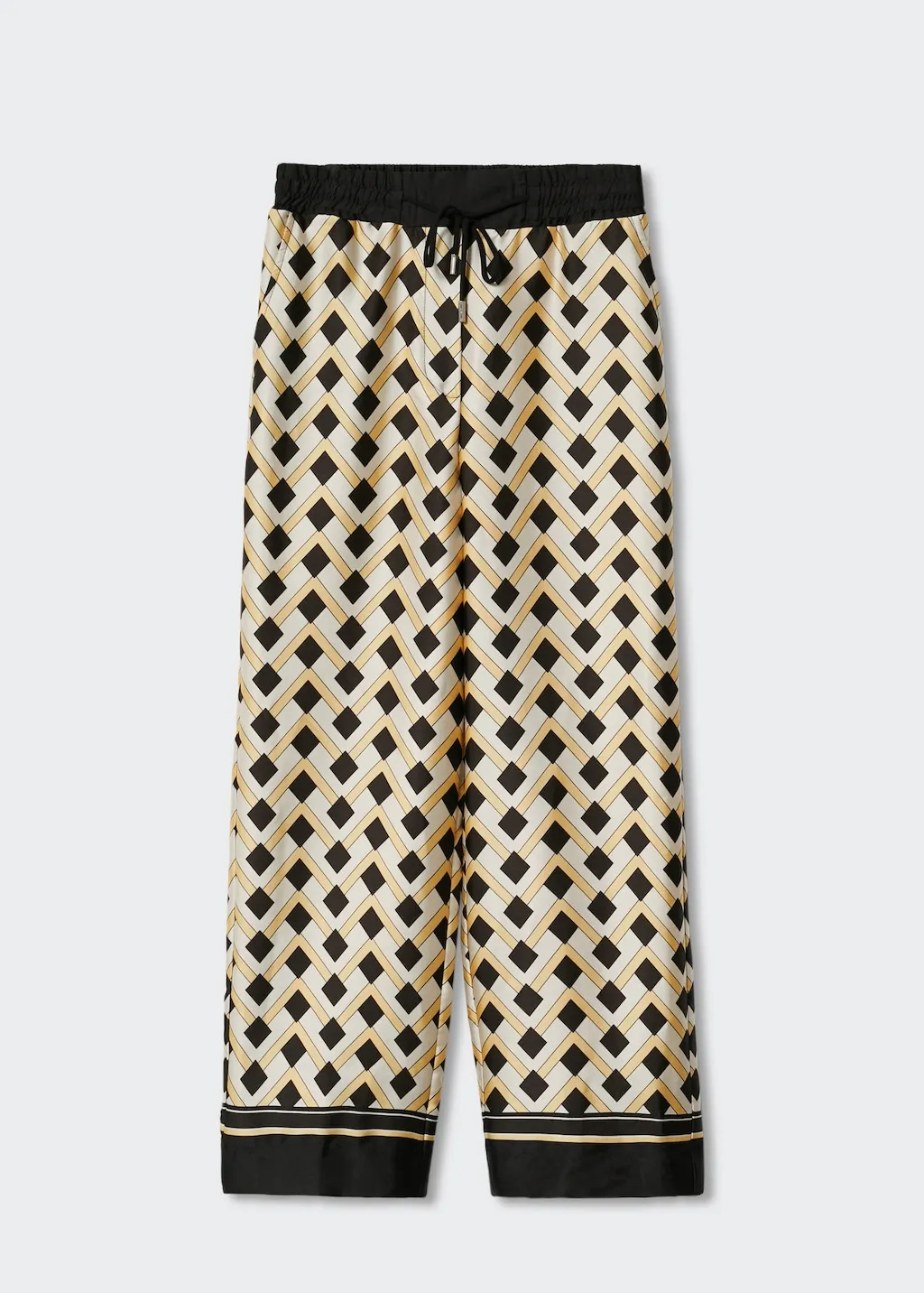 Pantaloni fluidi stampati