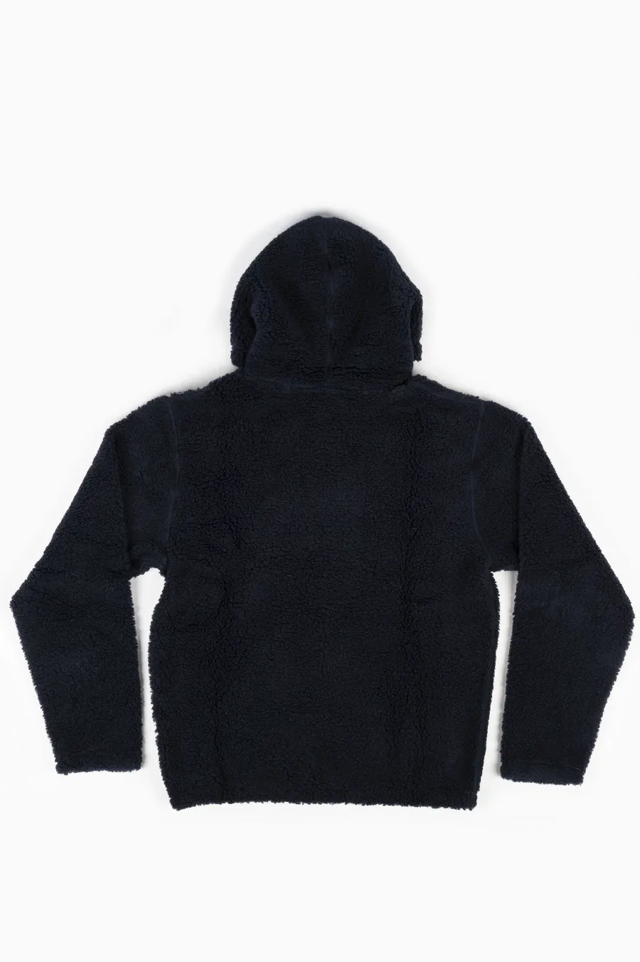PARRA PENCIL BIRD POLAR FLEECE PULLOVER NAVY