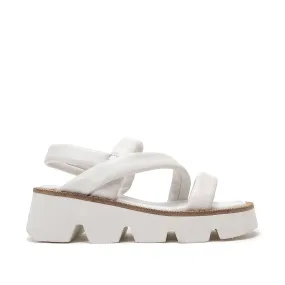 S2-14 Noa Sandalo Imbottito White  