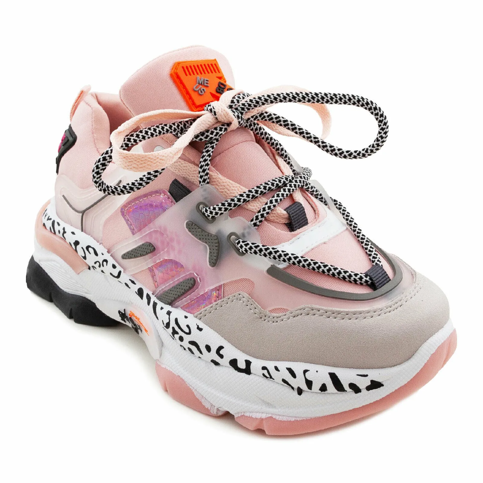 Scarpe donna sneakers multicolor HF958