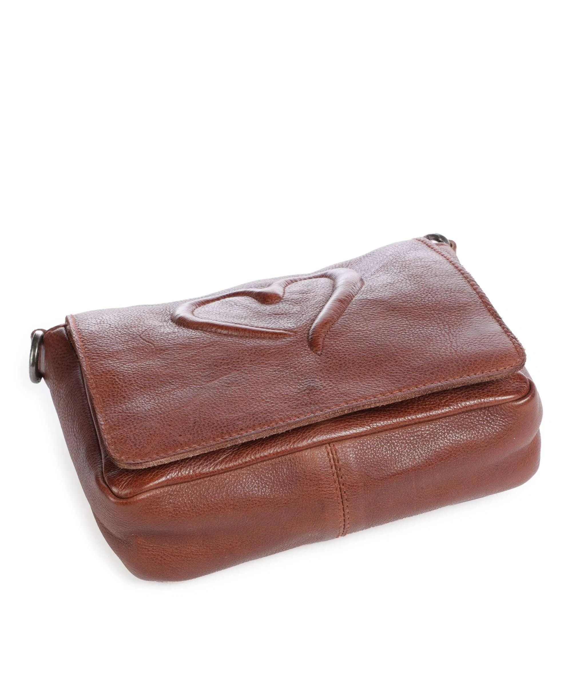  Taschendieb Wien Theodor-Herzl-Platz 4 Borsa a tracolla pelle di vacchetta grana cognac  
